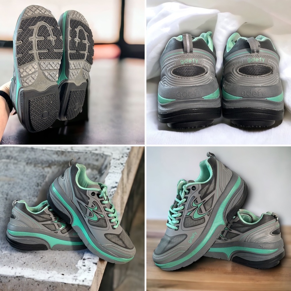 - GDEFY Ion Athletic Shoes pain relieving comfort lift running sneaker